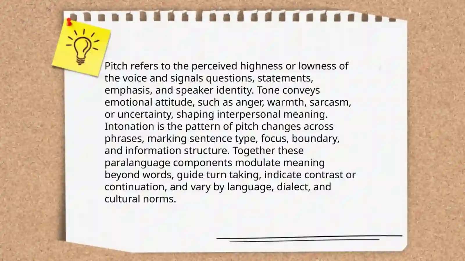 Introduction to paralinguistic 4