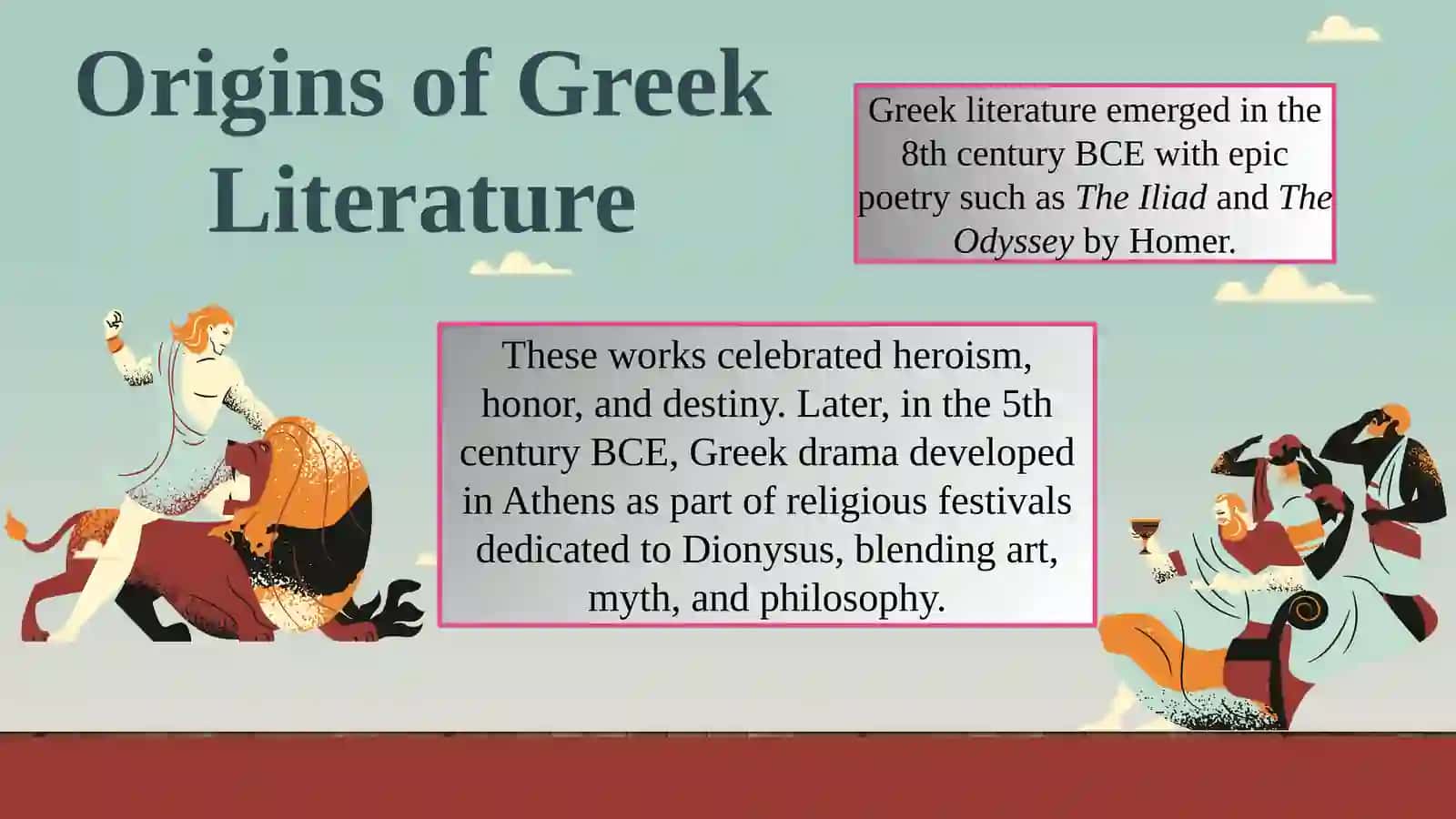 Greek Literature: Tragedy and Comedy 4