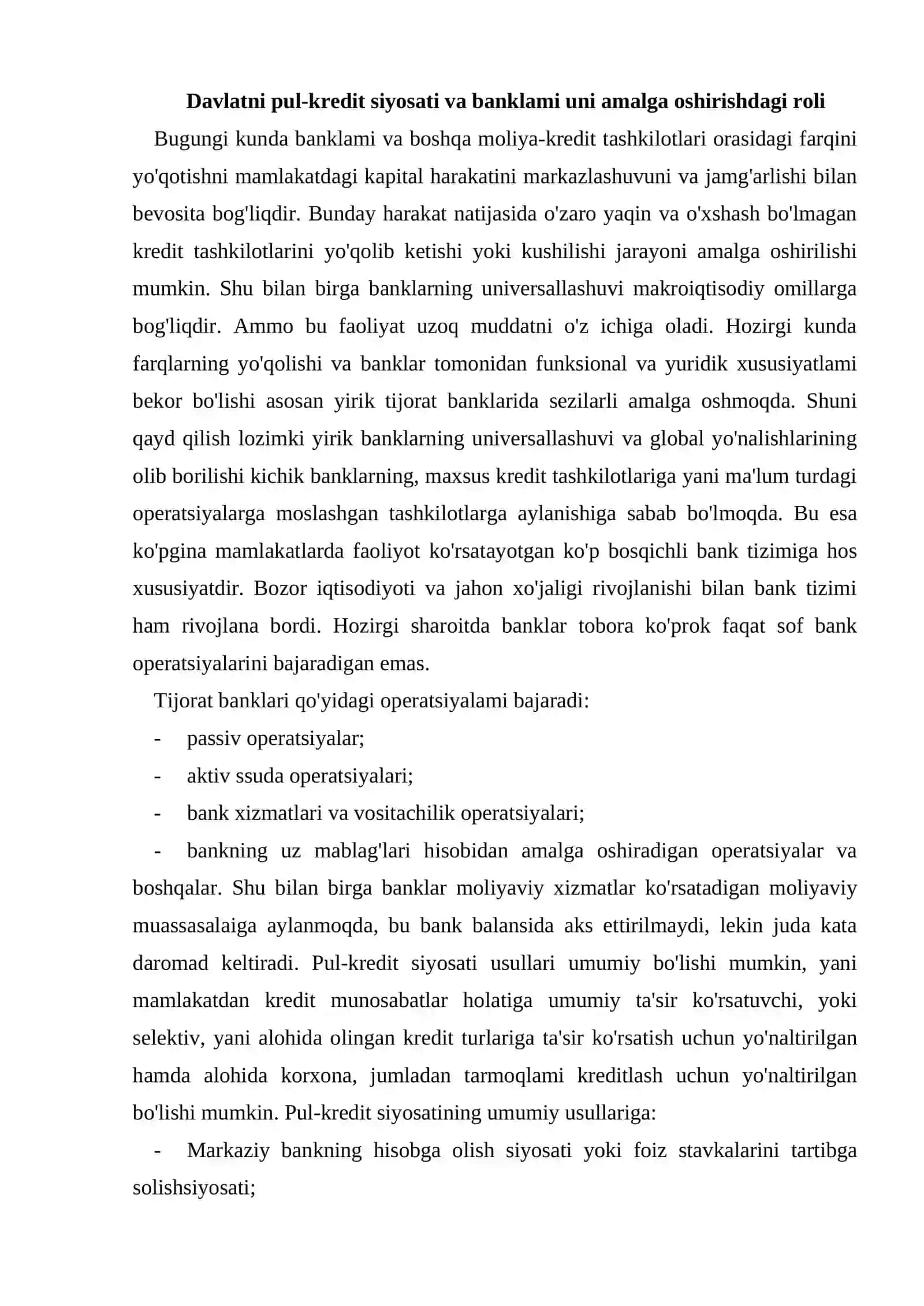 Markaziy bank va uning funksiyalari 4