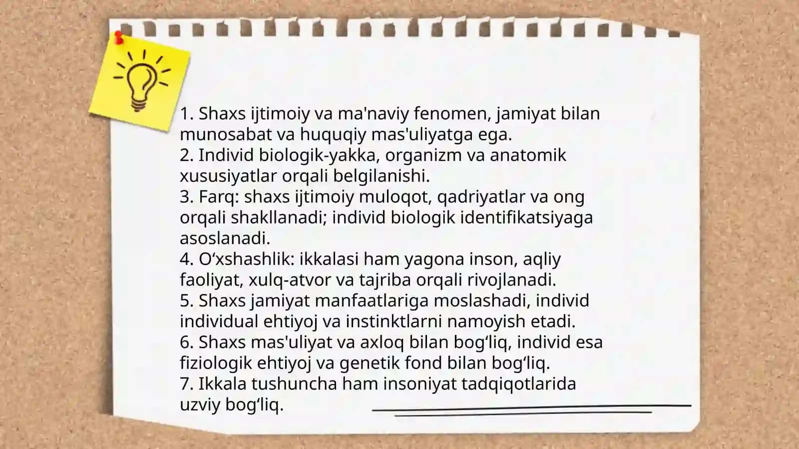 Shaxsning ijtimoiy tabiati 4