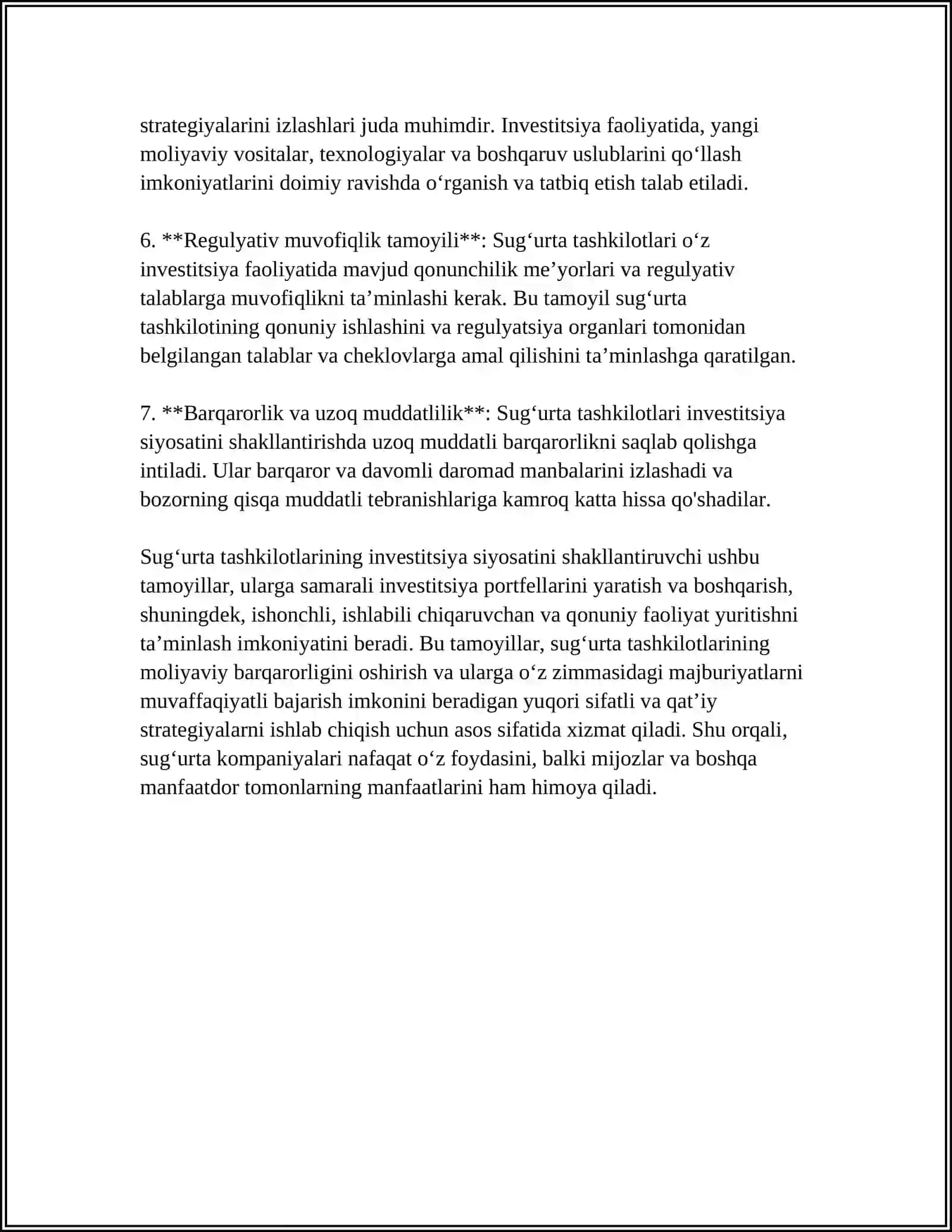 SUG‘URTA TASHKILOTINING INVESTITSIYA FAOLIYATI 4