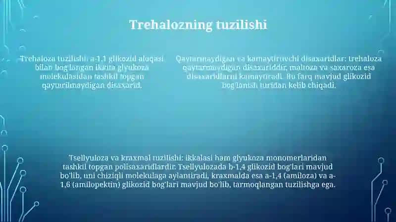 Di va Oligosaxaridlar 4