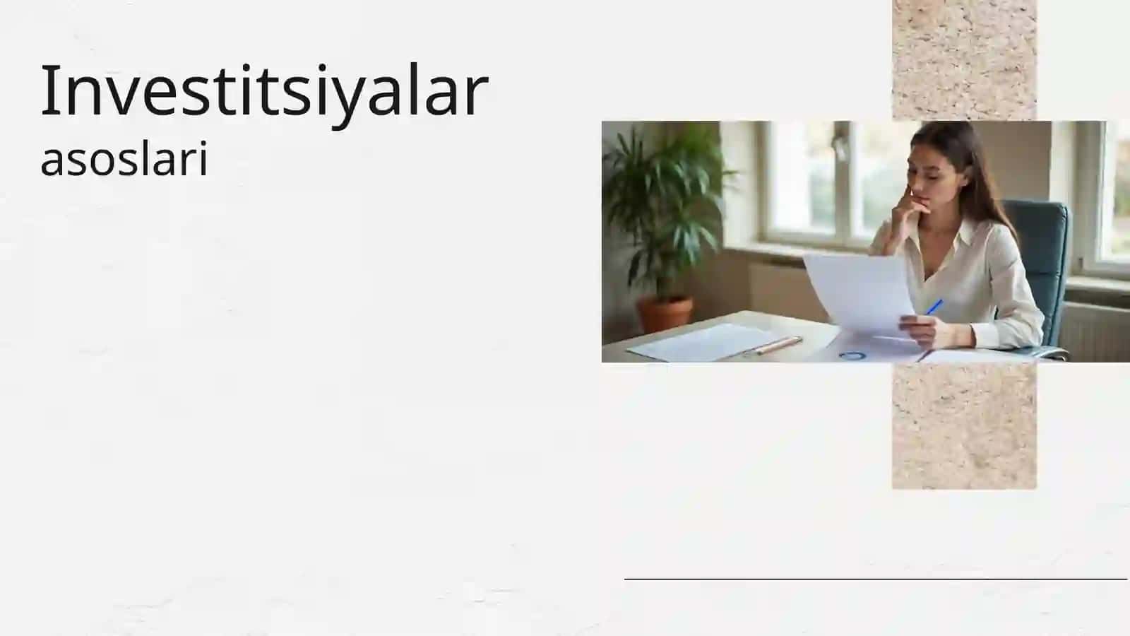 Moliyaviyinvestitsiyalar 4