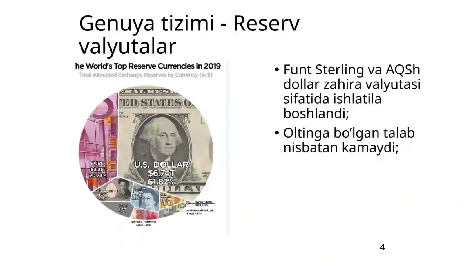 Jahon valyuta tizimi evolyutsiyasi 2 qism 4