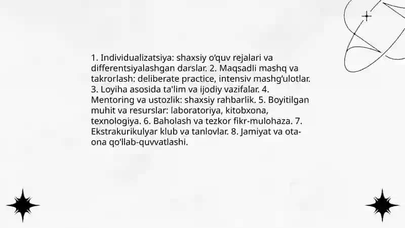 Qobiliyat, Iste'dod, Geniylik 4