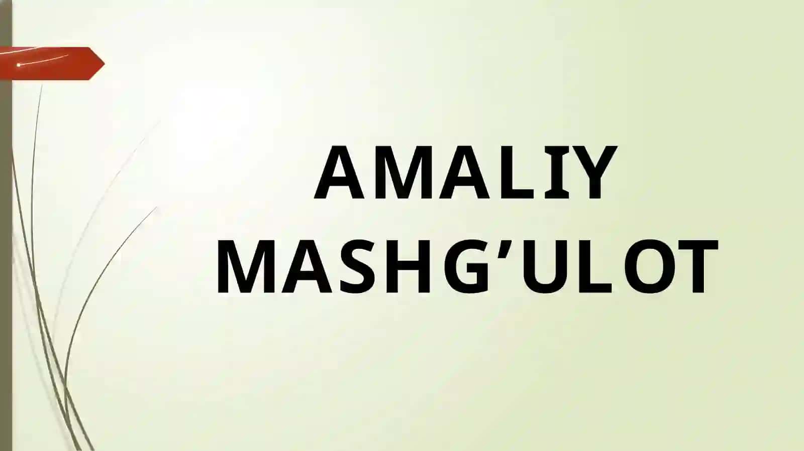 TARMOQNI LOYIHALASH 4