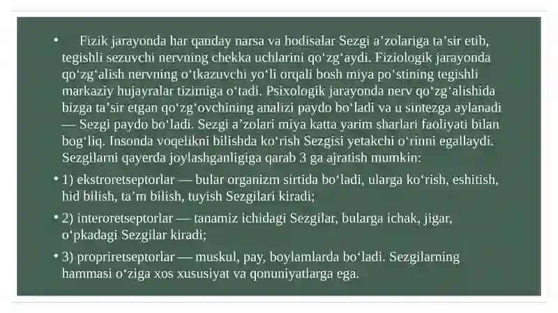 Sezgi va idrokning psixologik mohiyati 4