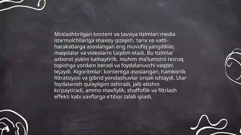 Axborot texnologiyalari media iste'molchilariga 4