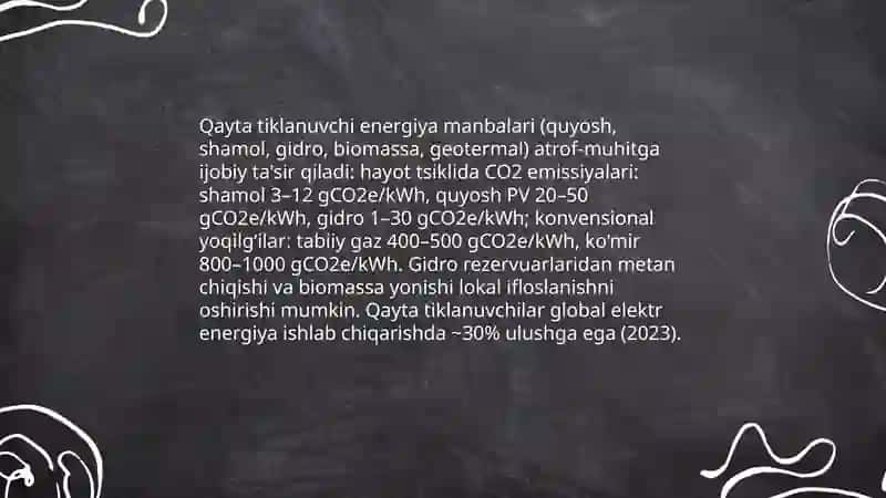 Energetika sanoati va atrof-muhit 4
