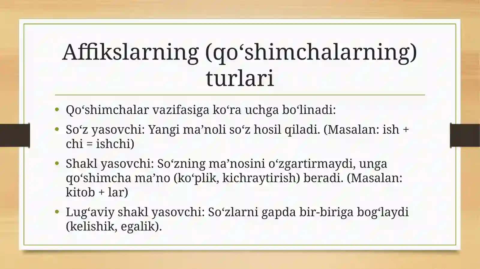 So‘zning morfologik strukturasi 4