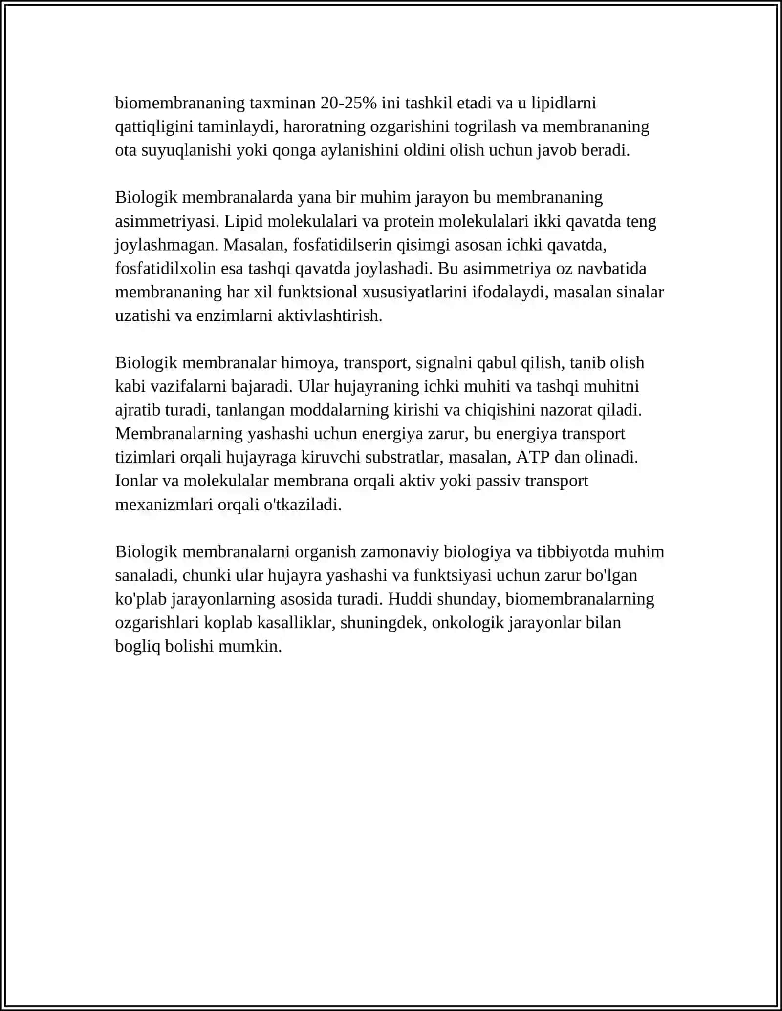 BIOLOGIK MEMBRANALAR 4