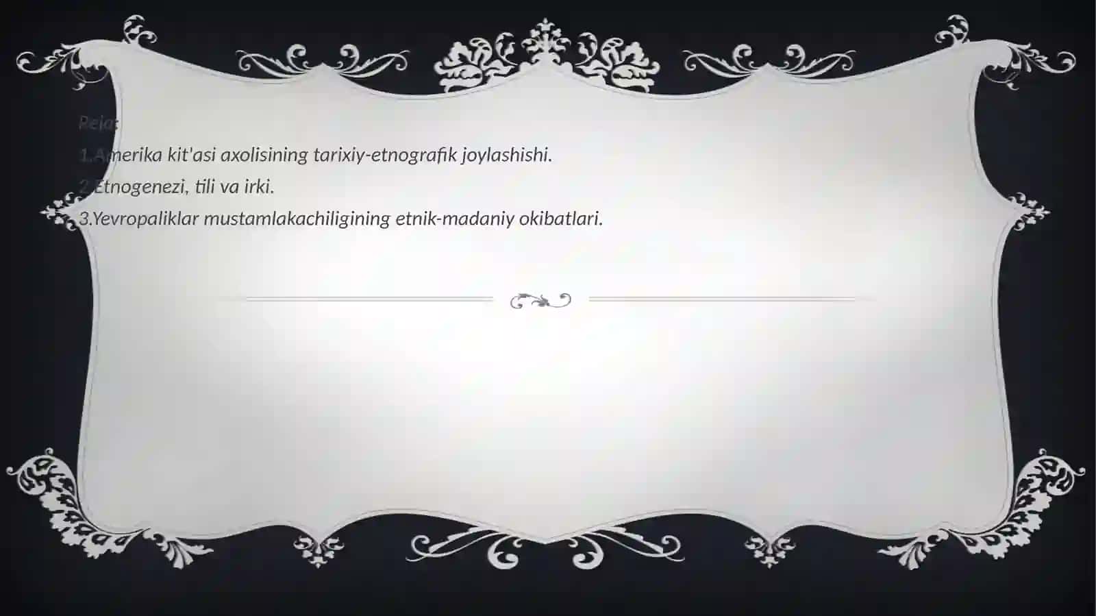 Amerika kit'asi xolisining tarixiy-etnografik joylashishi 4