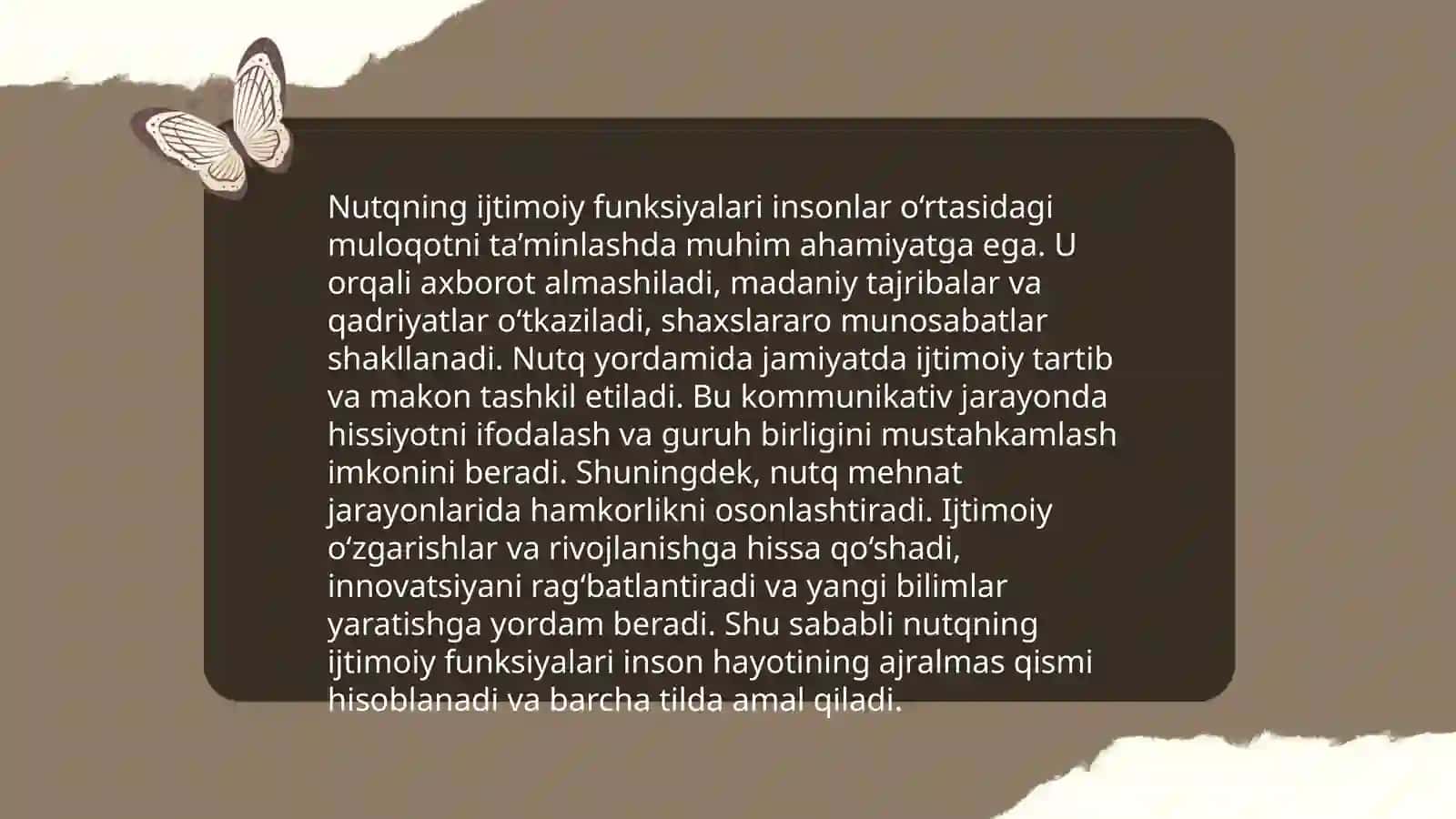 Nutq madaniyati va davlat tilida ish yuritish 4