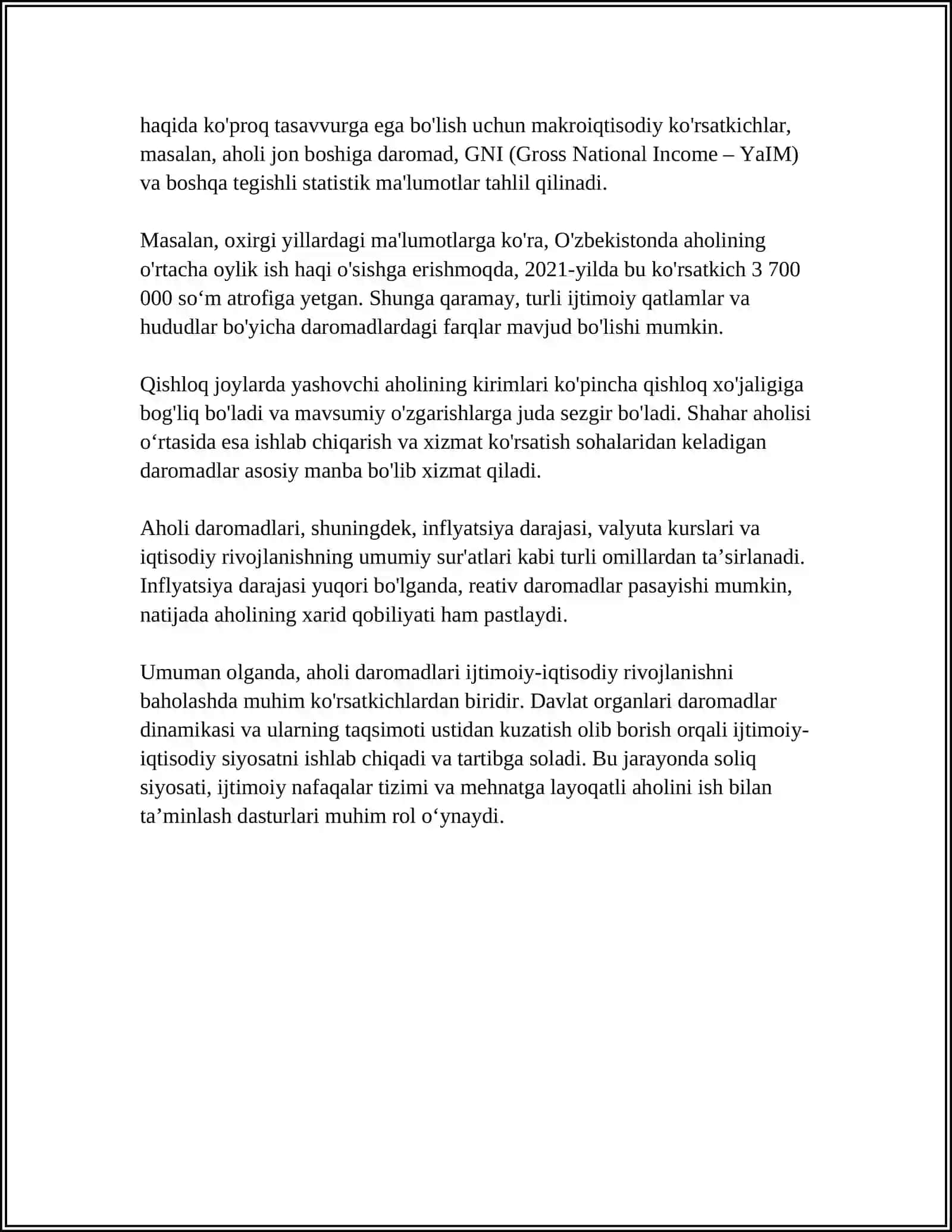 SAMARQAND IQTISODIYOT VA SERVIS INSTITUTI MUSTAQIL ISH 4