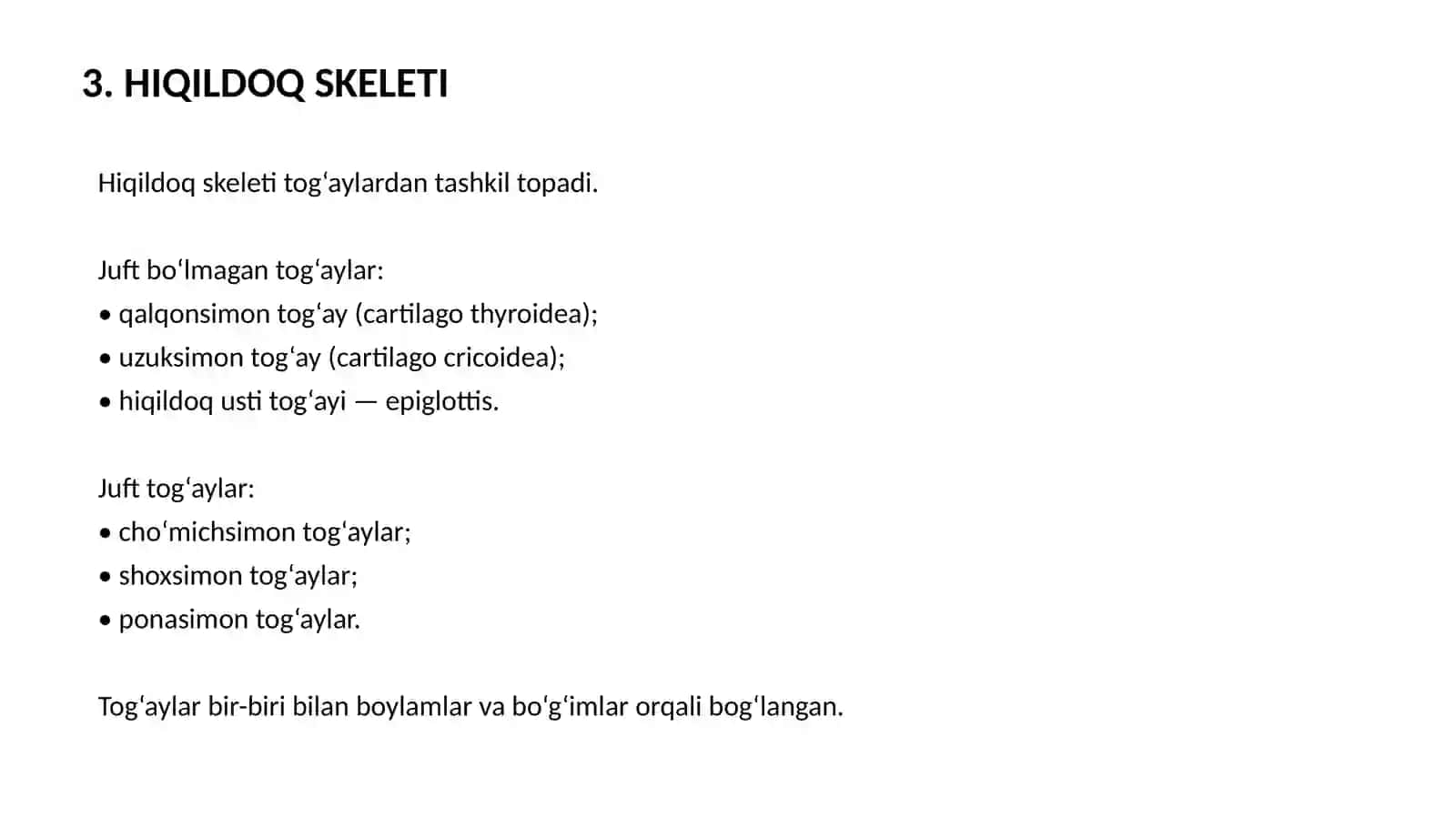 HIQILDOQ FUNKSIYALARI 4