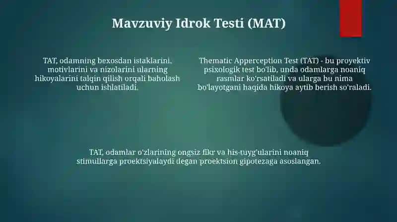 Proyektiv psixodiagnostika asoslari 4