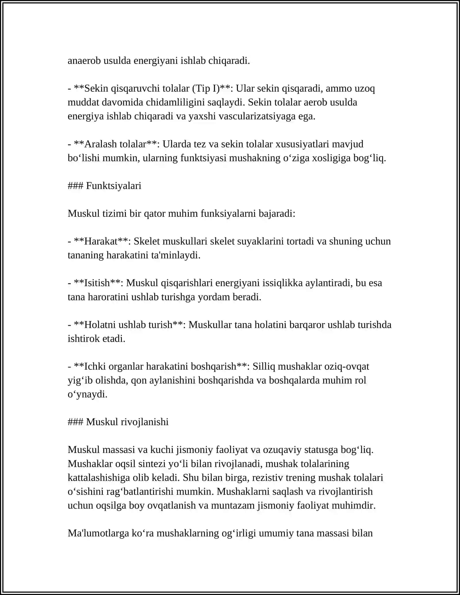 ODAM MUSKULLAR TIZIMI 4