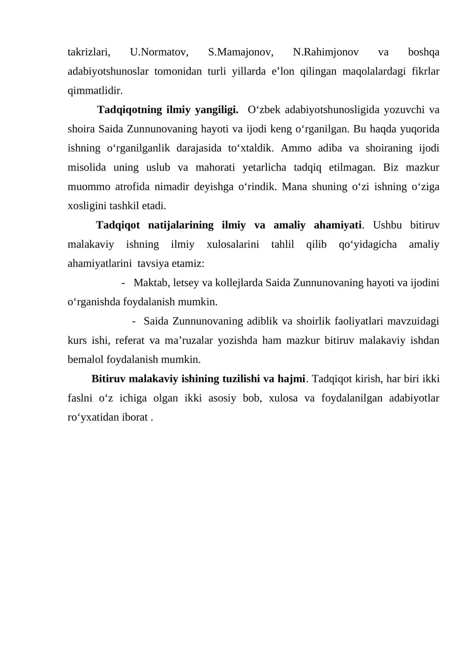 Uslub va mahorat (Saida Zunnunova ijodi misolida) 4