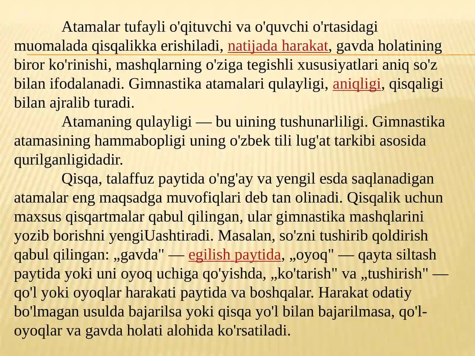 Gimnastika mashqlarining atamalari 4