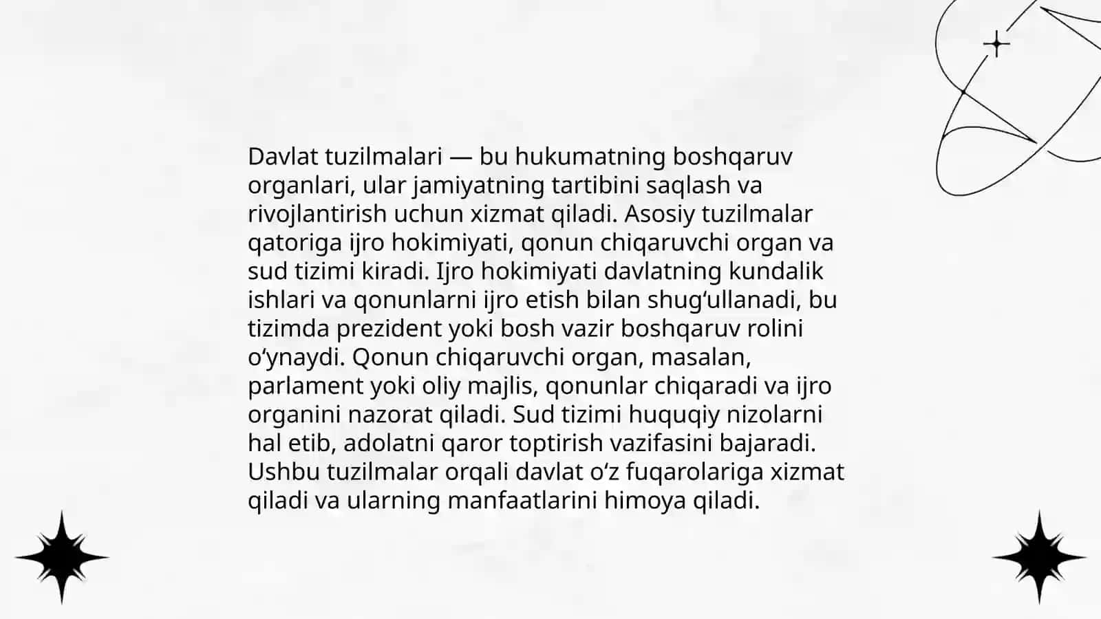 Davlat mexanizimi 4