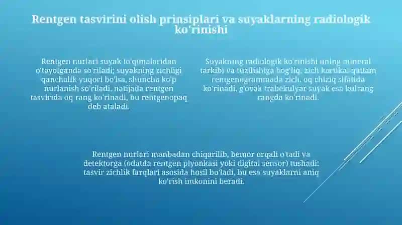 Skaletsuyaklarining rentgenanatomiyasi 4