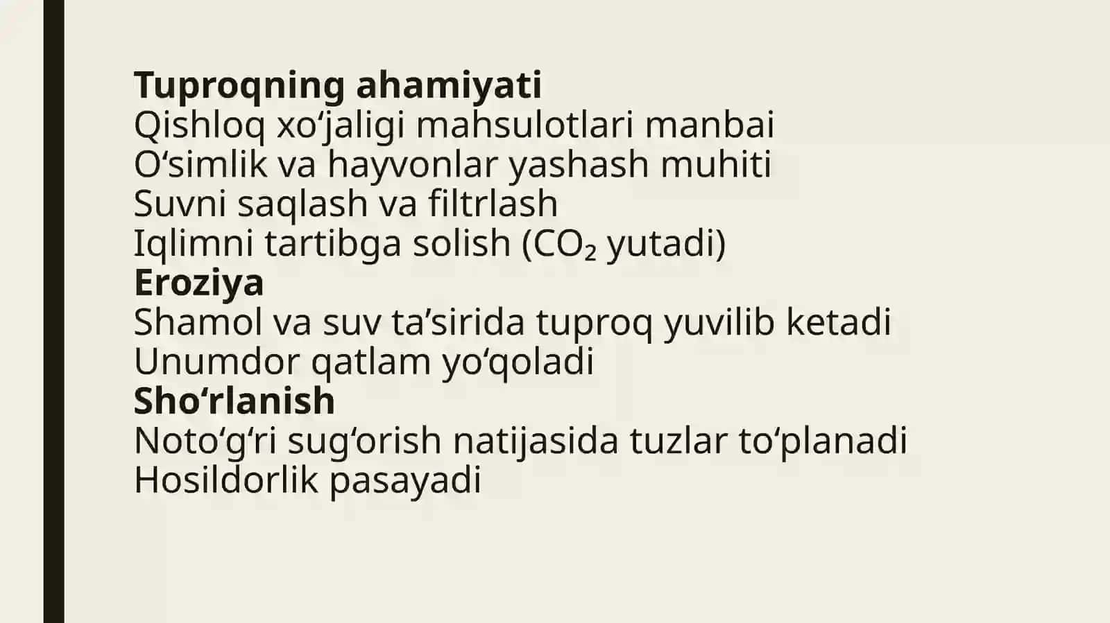 TUPROQ VA UNING MUHOFAZASI 4