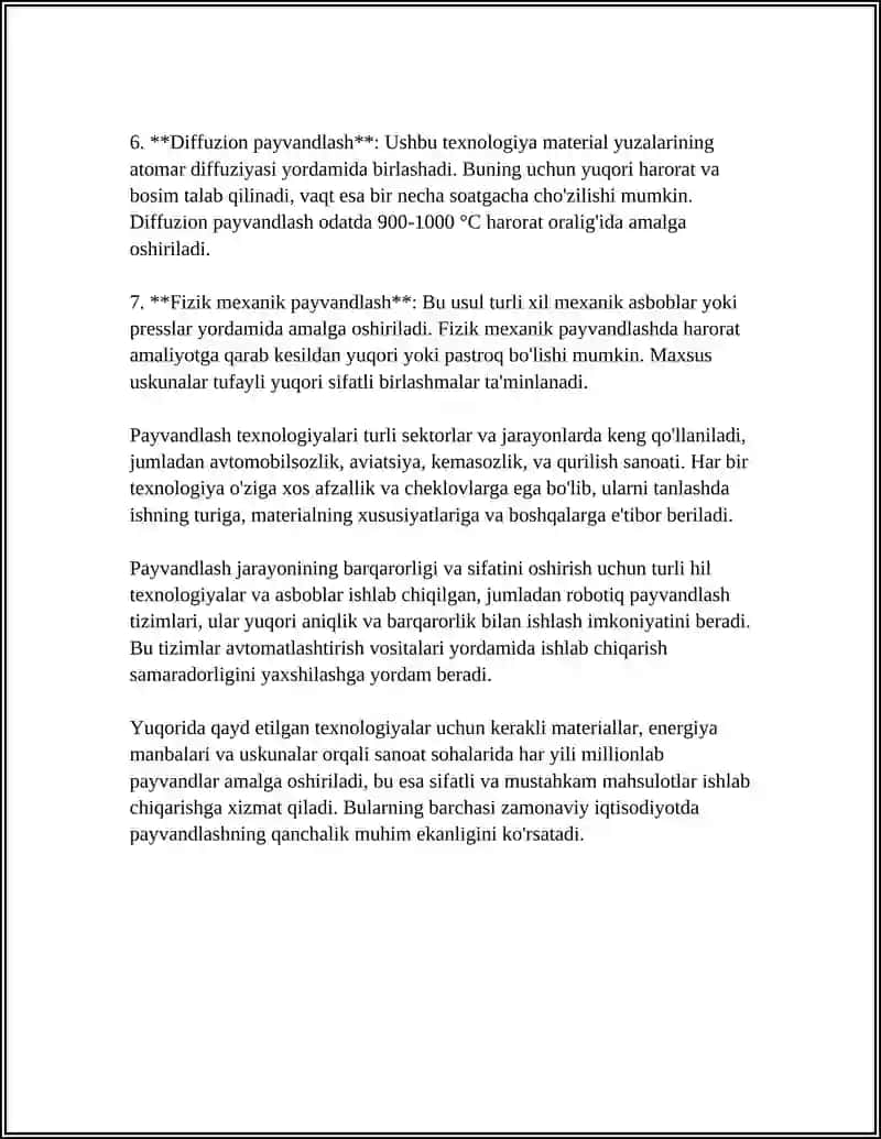 Payvandlash texnologiyalari 4