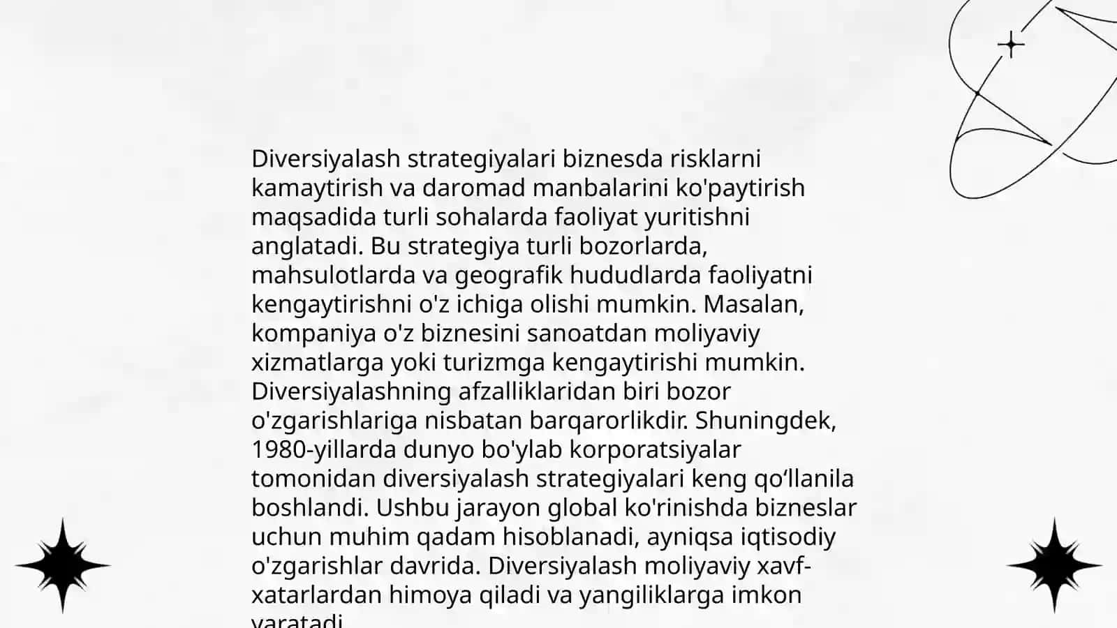 Diversiyalashni qollash 4