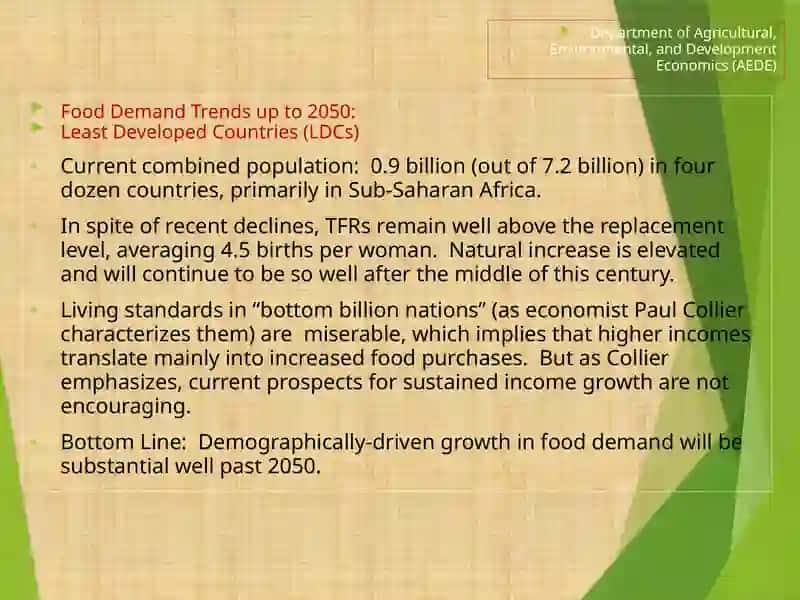Food Demand Trends up to 2050 4