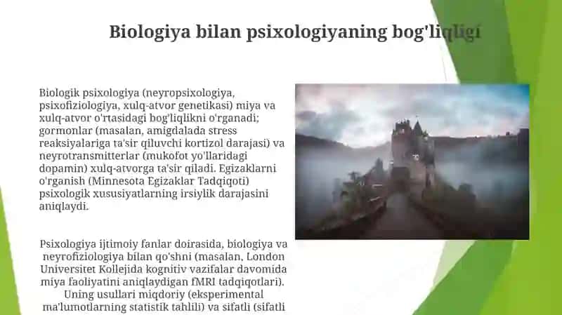 Psixologiya fanlar tizimi 4