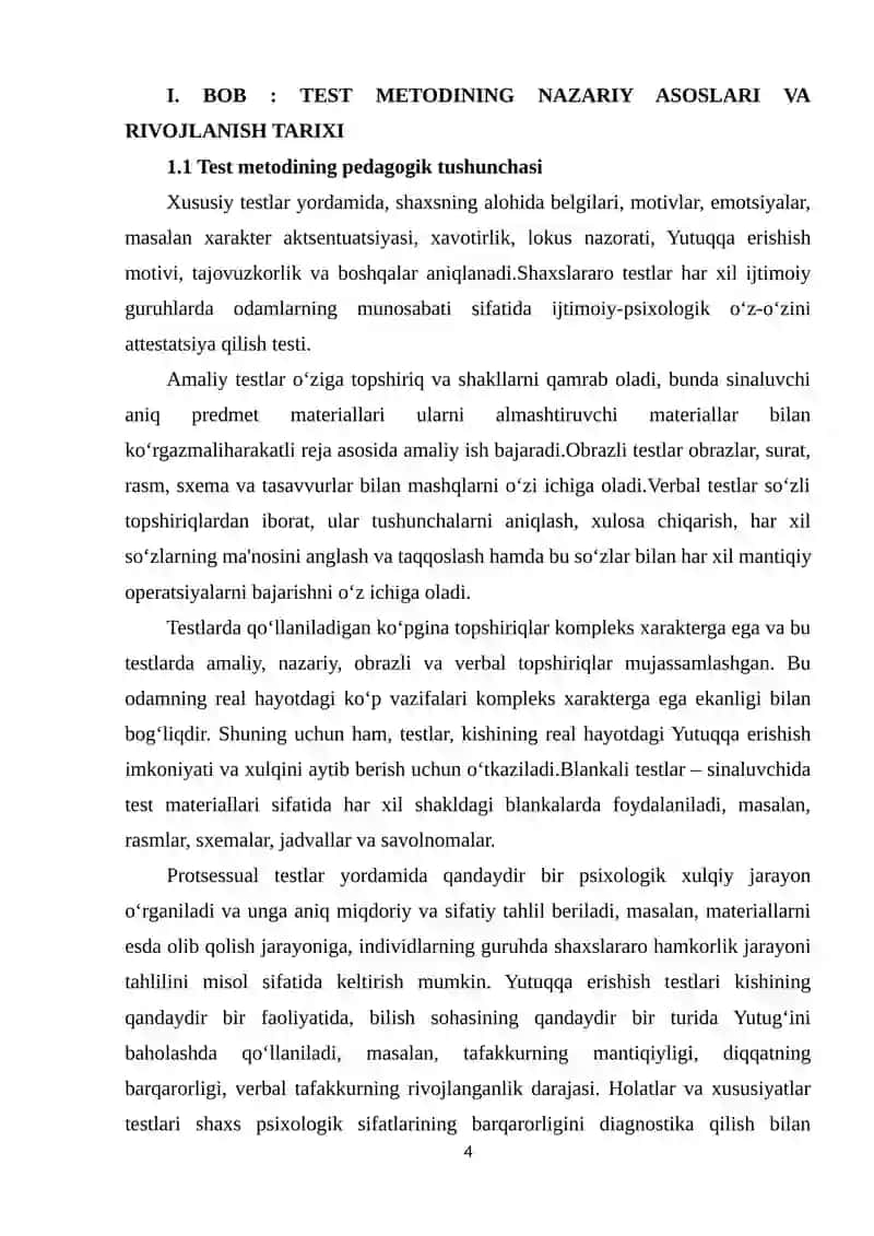 TEST METODINING YUTUQ VA KAMCHILIKLARI 4