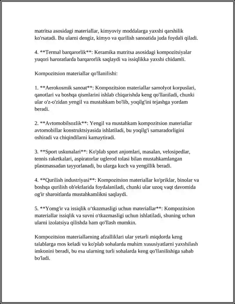 KAMPAZITSION MATERIALLAR VA ULARNING TURLARI 4