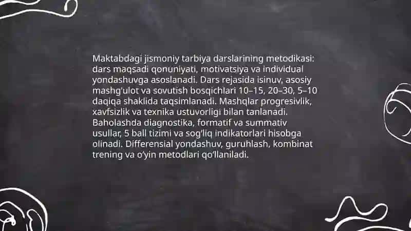 Jismoniy va estetik tarbiya 4