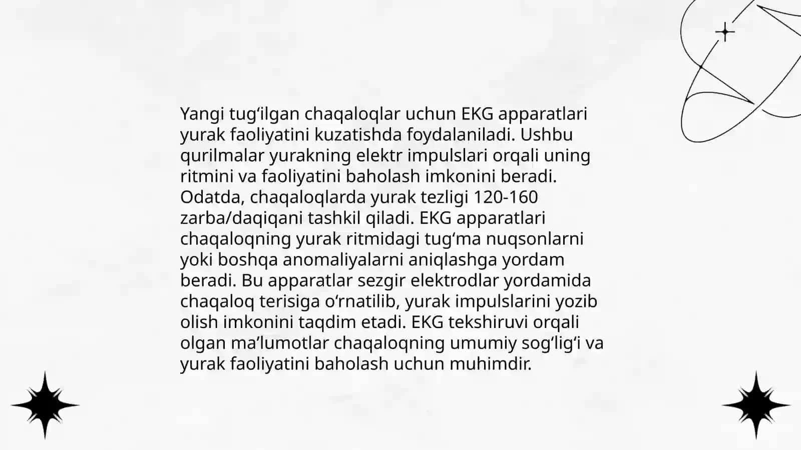 Neonatal EKG xususiyatlari 4