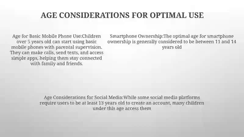 What Is The Best Age To Own A Mobile Phone 4