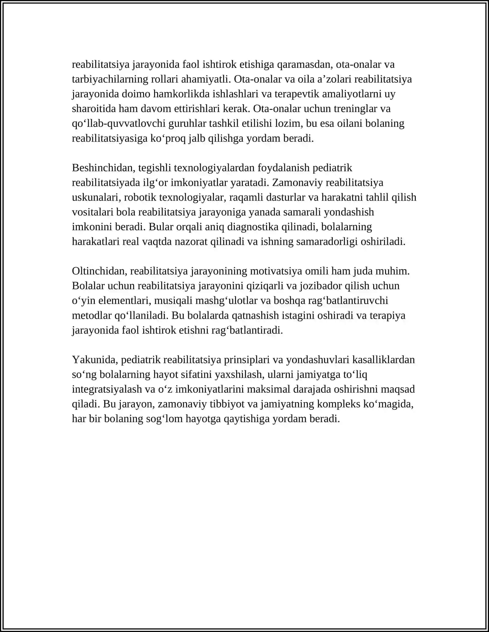 PEDIATRIYADA TIBBIY REABILITATSIYA USULLARI 4