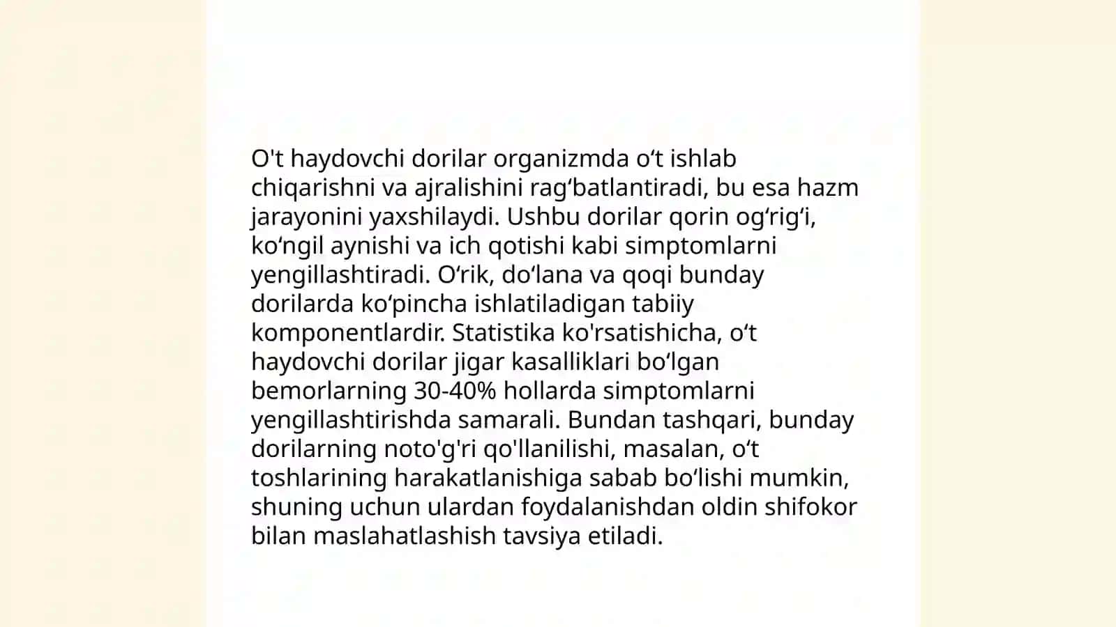 O't haydovchi va rurgi dori vositalar 4