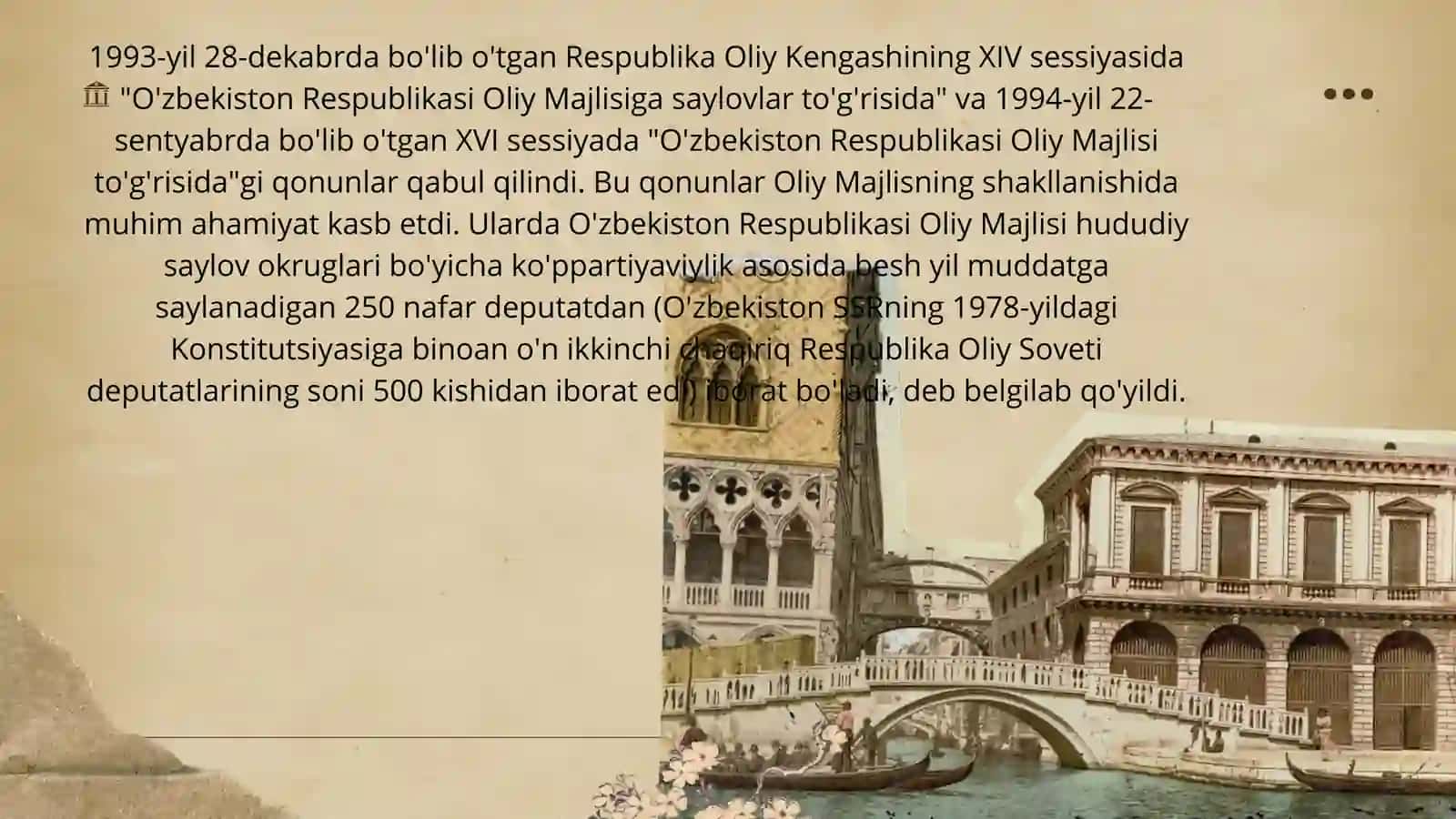 O'zbekistonda parlament tizimi va undagi islohotlar 4