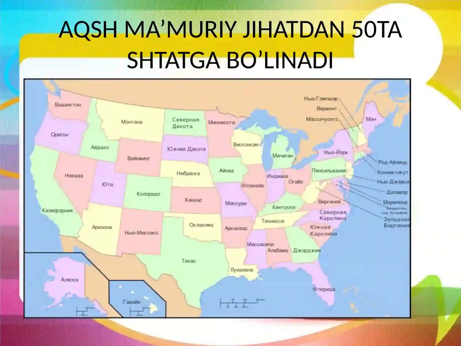AMERIKA QO’SHMA SHTATLARI (AQSH) 4