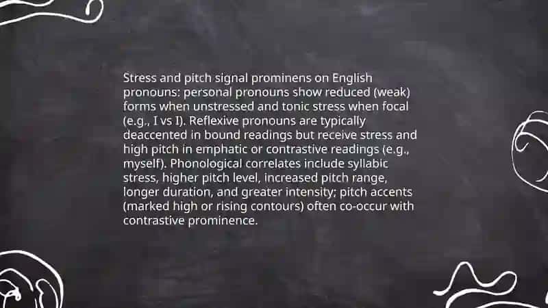 Prominens in reflexive and personal pronouns 4