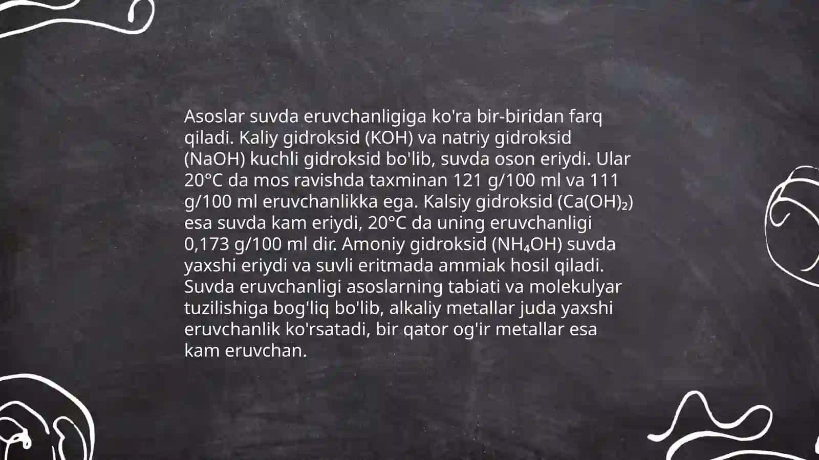 Oksidlar, kislotalar va tuzlar 4