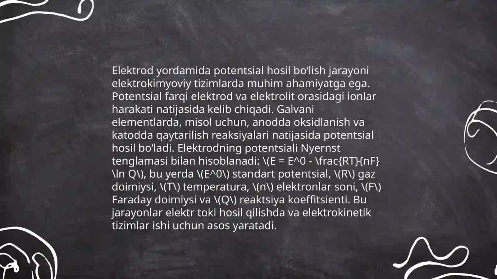 Elektrod potentsiallari tushunchasi 4