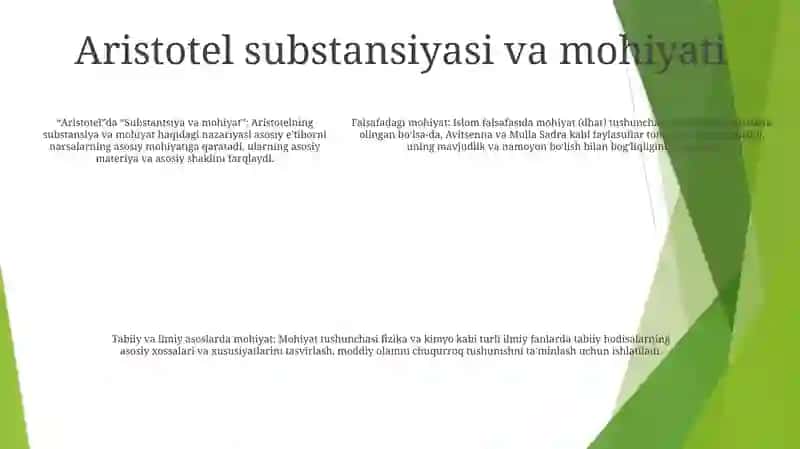 Borliqning Mohiyatiga Oid Konseptsiyalar 4