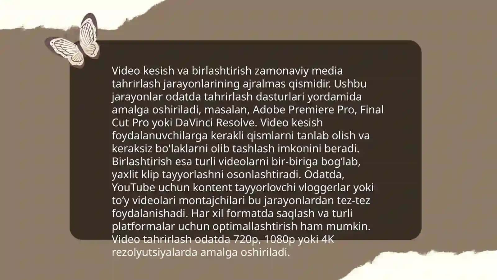 Video montaj asoslari 4