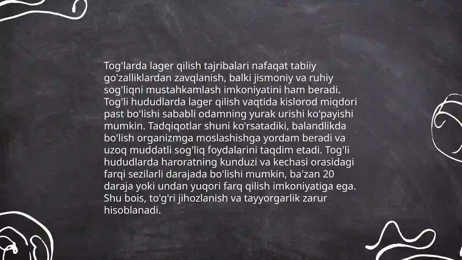 O'rmon zonasida lager qilish 4