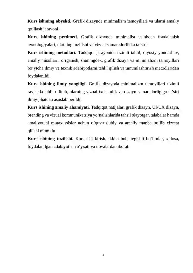 Grafik dizaynda minimalist uslubdan foydalanish tamoyillari 4
