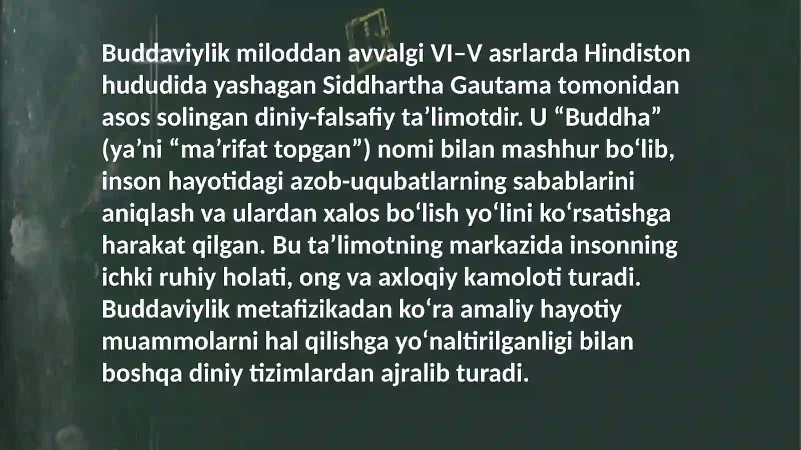 Buddaviylikdagi yoʻnalishlar 4
