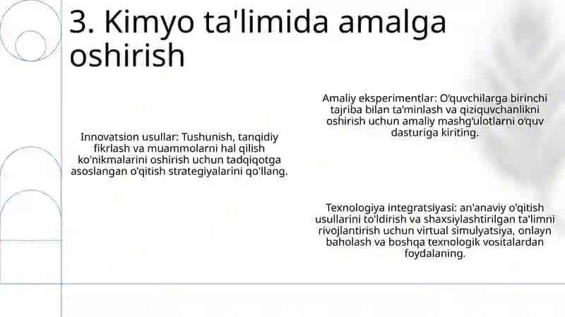 Kimyoni Muammoli Metod Asosida O'Qitish 4