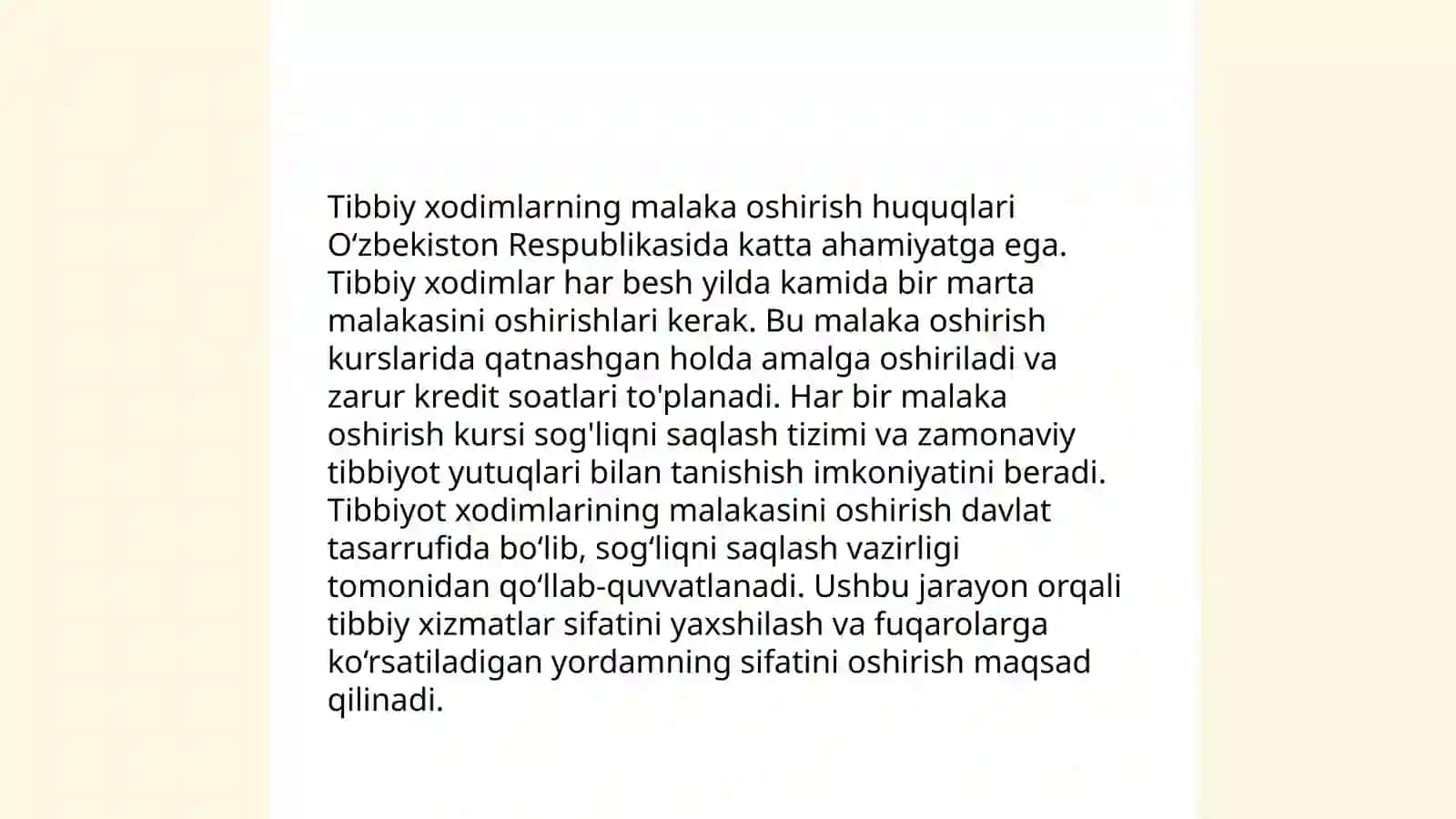 Tibbiy xodimlarning huquqlari 4