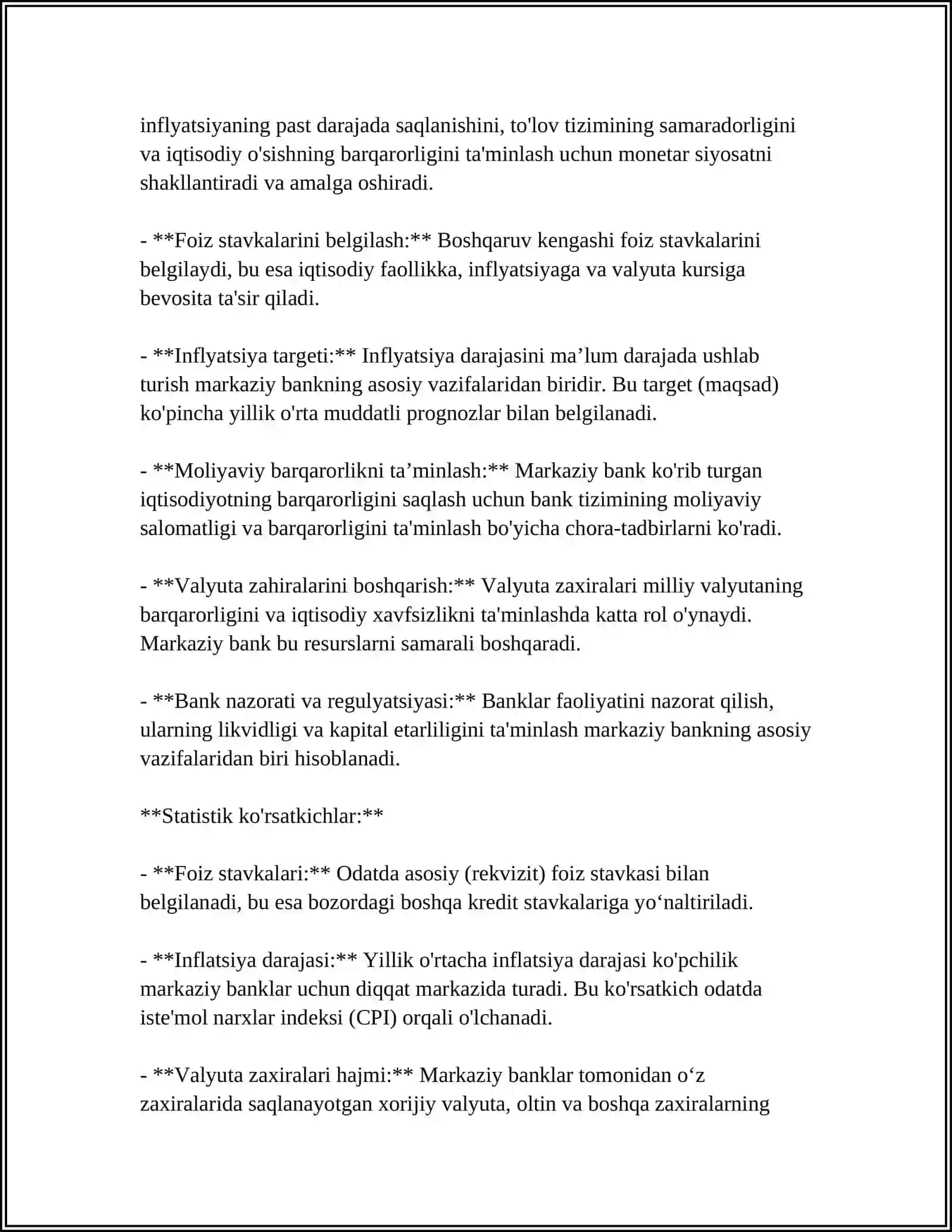 MARKAZIY BANKNING TASHKILIY TUZILMASI 4